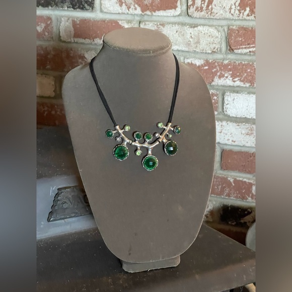 love your neck Jewelry - Green costume necklace St Patrick day